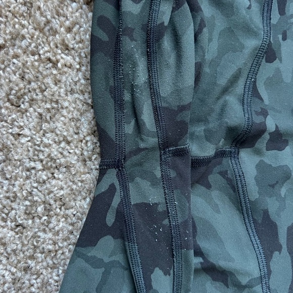 Lululemon Align Pant *Full Length 28" Incognito Camo Multi Gator Green - Picture 4 of 4